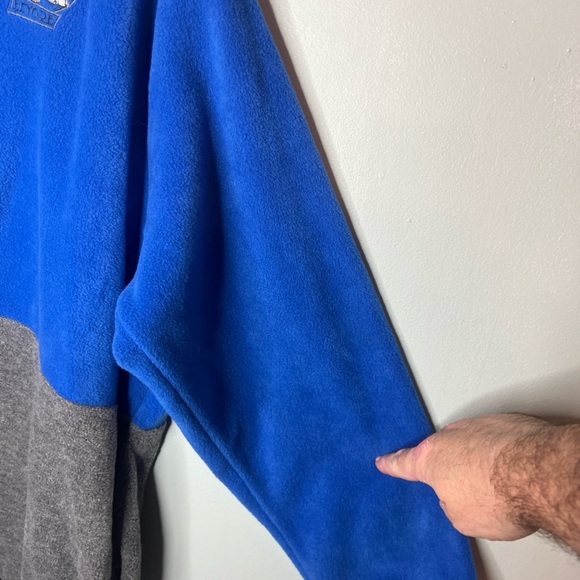 Vintage Disney Pooh Eeyore Purple Fleece Quarter Zip Size 22/24 - Picture 3 of 7